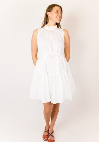 front French Connection white short dress