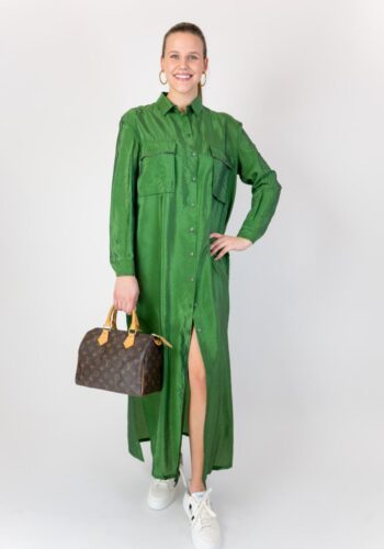 Fabiana Filippi green dress front