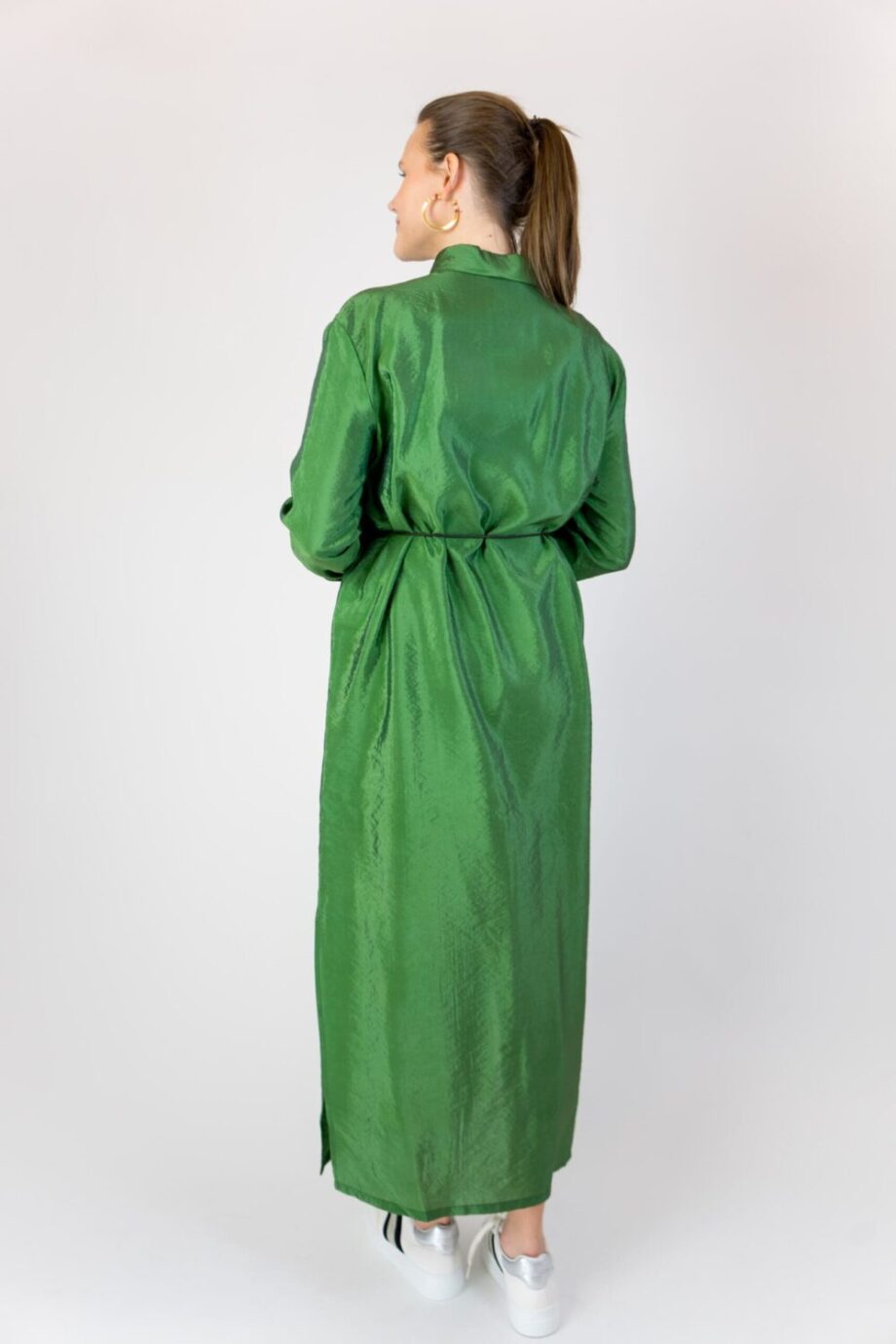 Fabiana Filippi green dress back