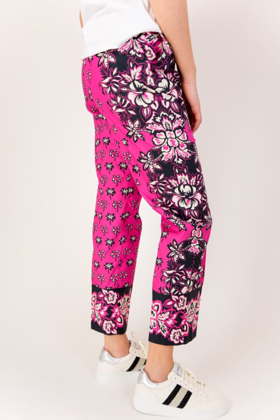 Red Valentino pink trousers side