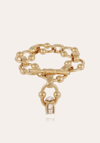 Gas Bijoux gold chain bracelet front