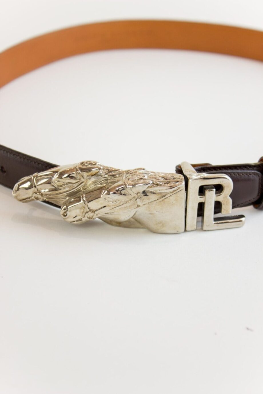 Ralph Lauren belt closeup