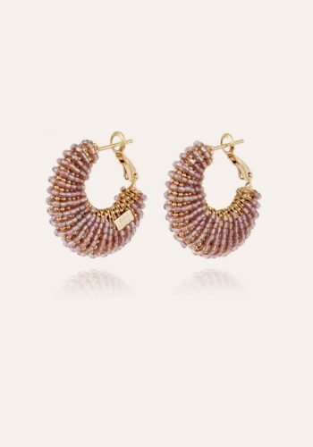 Gas Bijoux Izzia earrings small size gold two