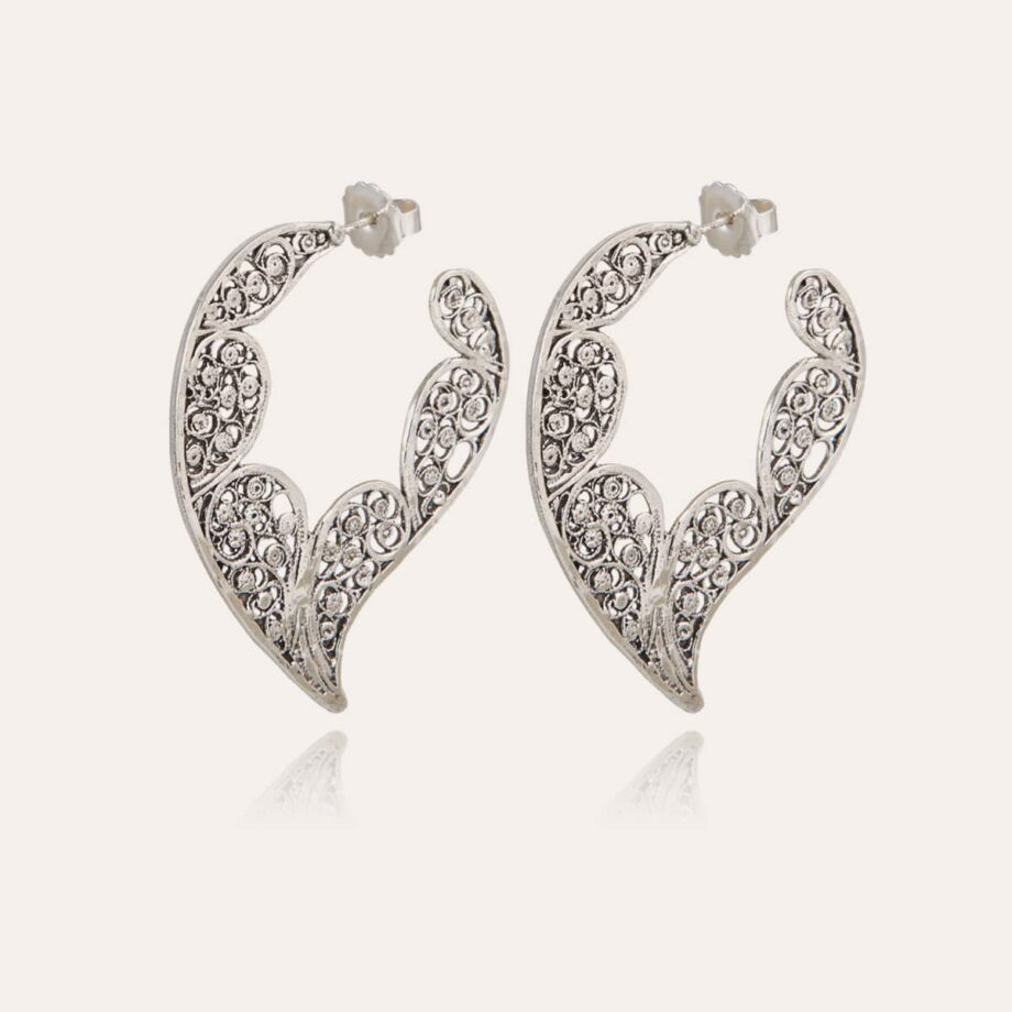 Gas Bijoux Paule earrings silver two