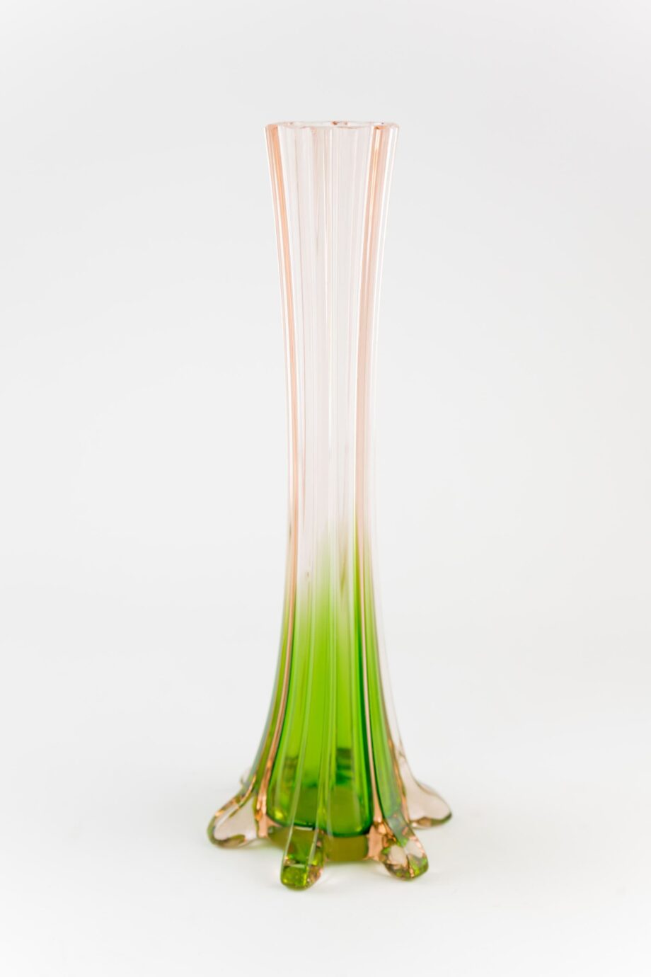 Pre-Loved green/pink vase